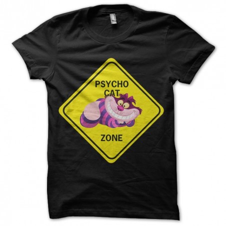 tee shirt psychocat  sublimation