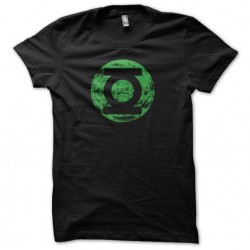 Green Lantern T-shirt The green lantern vintage grungy green on black sublimation