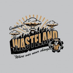 tee shirt wasteland fallout sublimation