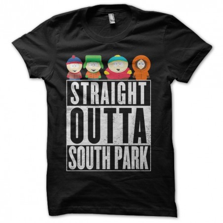 tee shirt Straight outta South Park sublimation