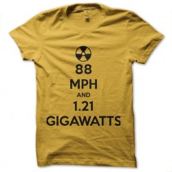 tee shirt gigawatts retour vers le futur sublimation