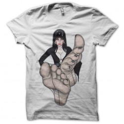 Elvira shirt mistress of the feet white sublimation
