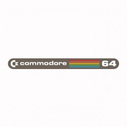 Commodore 64 white...