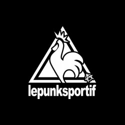 Tee shirt Le Punk Sportif parodie Le Coq Sportif  sublimation