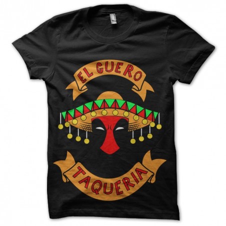 tee shirt deadpool mexicain taqueria sublimation