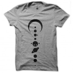 tee shirt symbole planetes systeme solaire sublimation