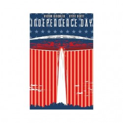 tee shirt independence day affiche sublimation
