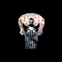 tee shirt the punisher comic book version sublimation