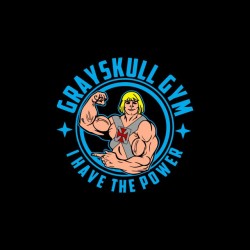 grayskull gym shirt masters of the sublimation universe