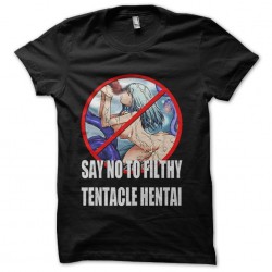 tee shirt attention aux hentai sublimation