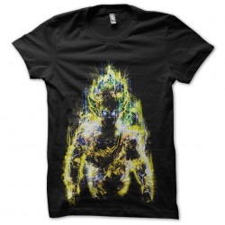tee shirt super sayan electro dragon ball sublimation