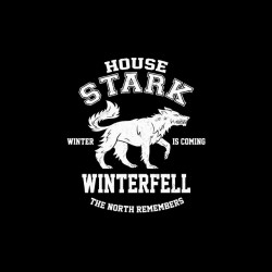 tee shirt stark winterfell got sublimation