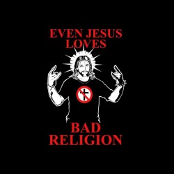 tee shirt bad religion jesus aime sublimation