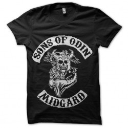 tee shirt sons of odin...