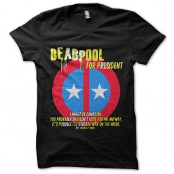 tee shirt deadpool president sublimation