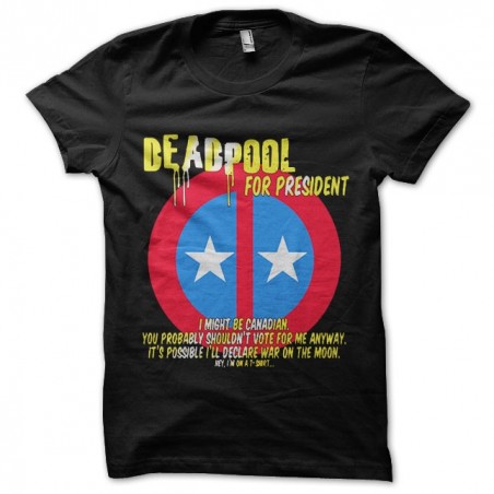 deadpool president sublimation shirt