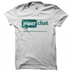 tee shirt piper chat silicon valley sublimation