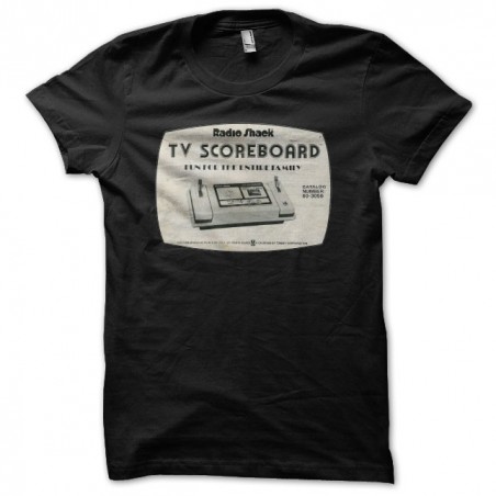 Tee shirt Radio Shack TV Scoreboard  sublimation