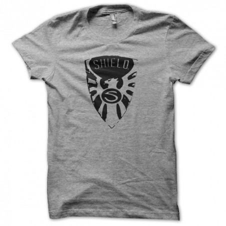 Nick Fury t-shirt badge Shield gray sublimation