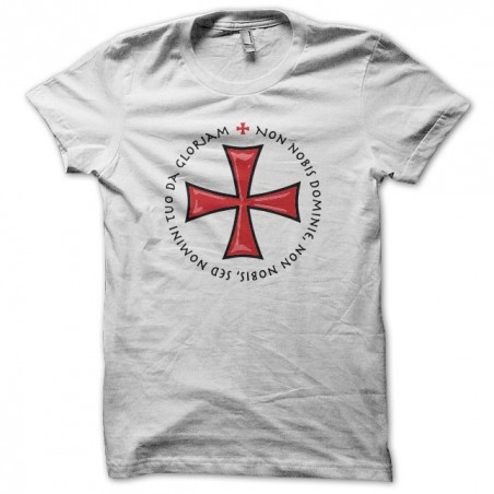 T-shirt of the Order of the Knights Templar white sublimation