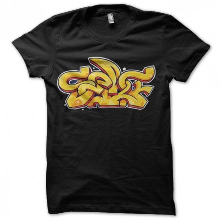 T-shirt graffiti black sublimation