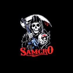 tee shirt samcro sons of anarchy vintage sublimation
