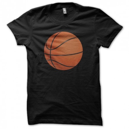 Ball basketball T-shirt black sublimation