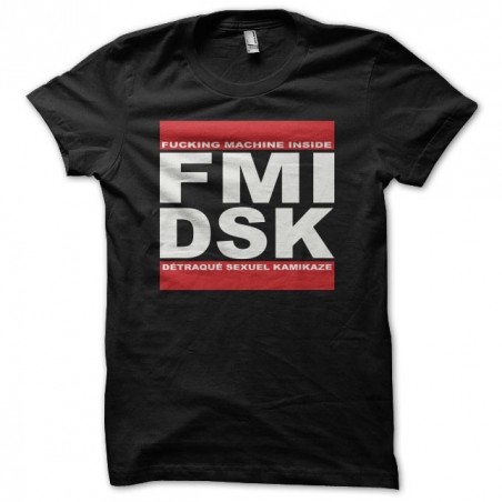 Tee shirt DSK parodie Run DMC  sublimation