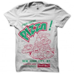 tee shirt TMNT pizza new york sublimation
