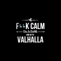 tee shirt vikings valhalla keep calm sublimation