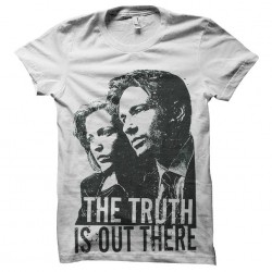 tee shirt x-files the truth is out there sublimation