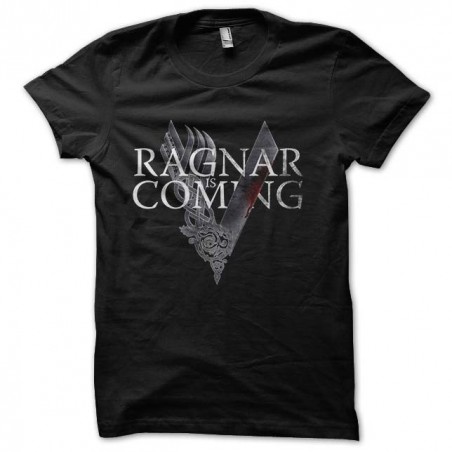 shirt ragnar is coming vikings sublimation