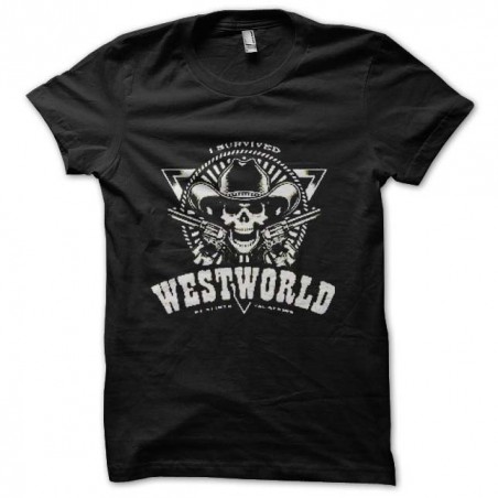 tee shirt i survived westworld sublimation