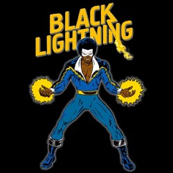 Black Lightning sublimation shirt