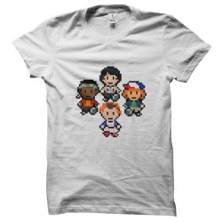 tee shirt Stranger things perso pixels sublimation