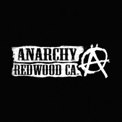 Sons Of Anarchy Redwood CA t-shirt white black sublimation