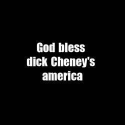tee shirt God bless dick Cheney s america sublimation