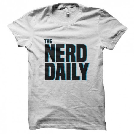tee shirt the nerd daily sublimation