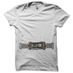 Kamen Rider Faiz belt white sublimation t-shirt
