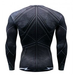 dark flash fitness shirt gym compression sublimation