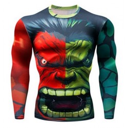 hulk avenger fitness shirt...
