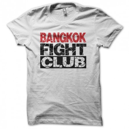 Bangkok Fight Club white sublimation t-shirt