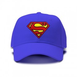 casquette SUPERMAN bleu royal