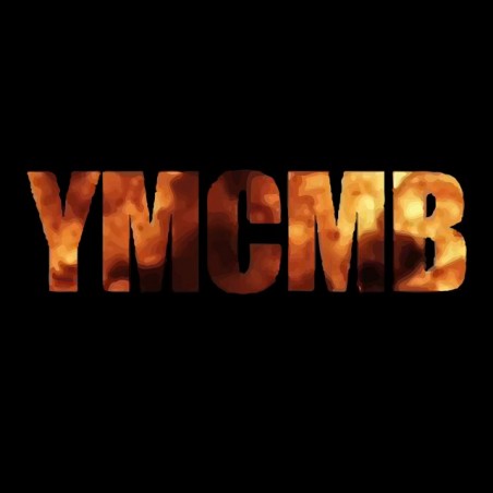 T-shirt YMCMB fire black sublimation