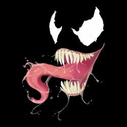 Venom logo t-shirt from Face noir sublimation