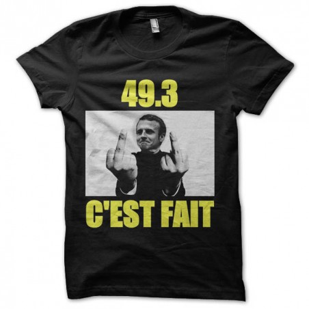 Macron 49.3 shirt sublimation