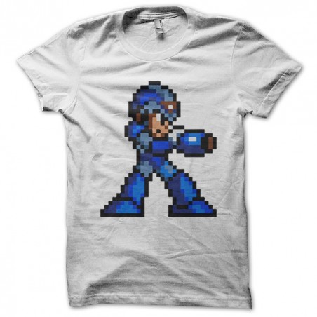Megaman 16-bit white sublimation t-shirt