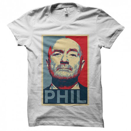 tee shirt phil collins sublimation
