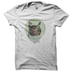 Astro Cat T-Shirt white sublimation