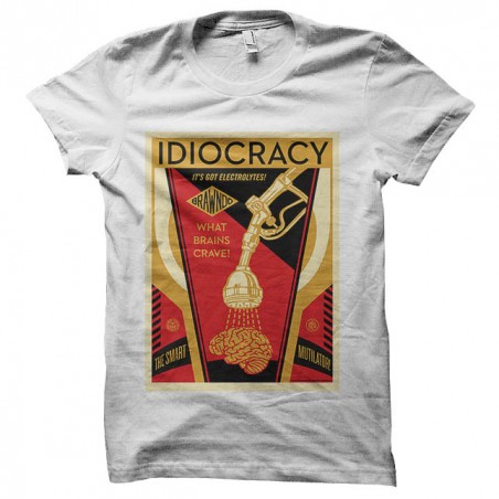 Brawndo idiocraty t-shirt